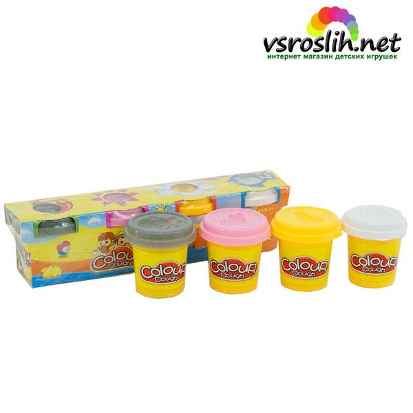 [HCM]Bộ 4 hủ đất sét đất nặn vi sinh an toàn cho bé yêu
