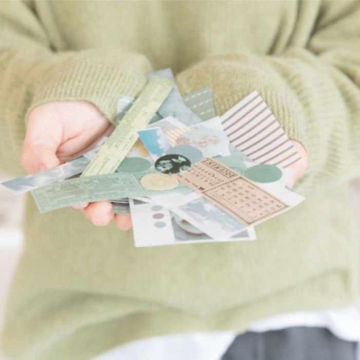 [HCM]Bộ 40 sticker hình dán Pocket Tapes | BSB029