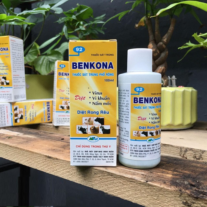 Dung dịch BENKONA chai 1 lít