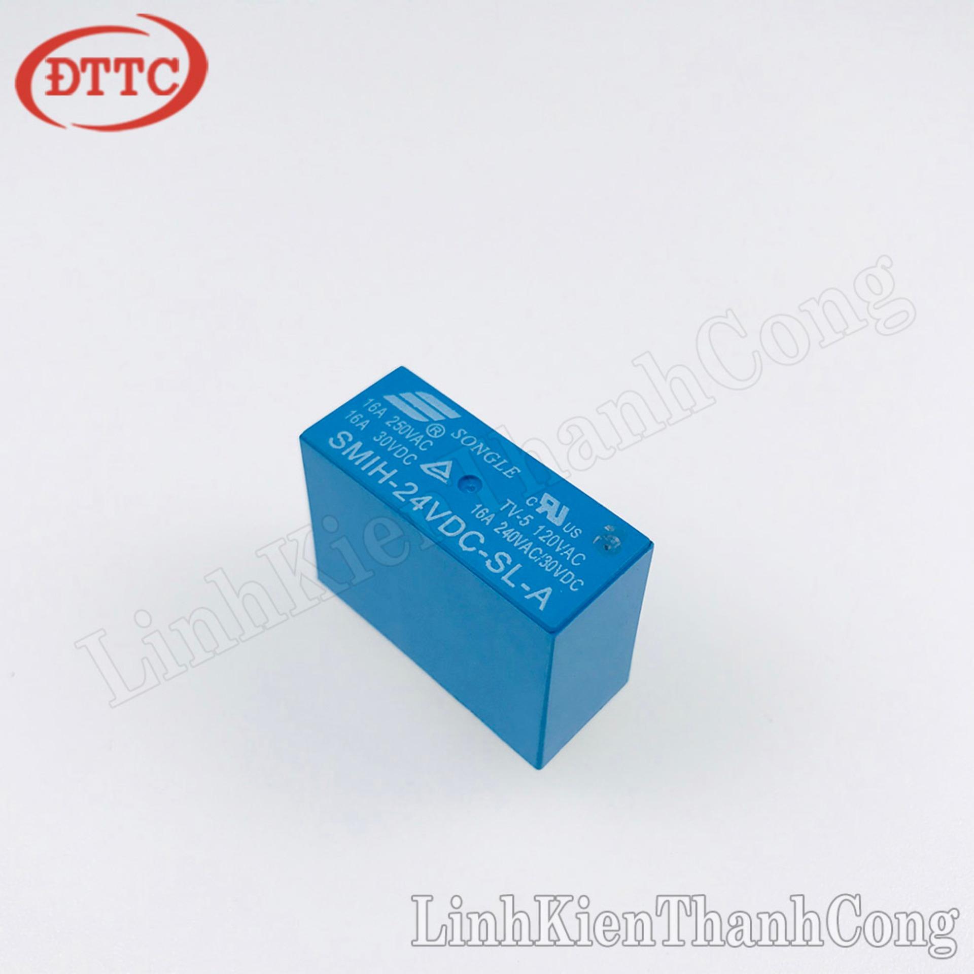 Relay smih-24vdc-sl-a 16a 6 chân
