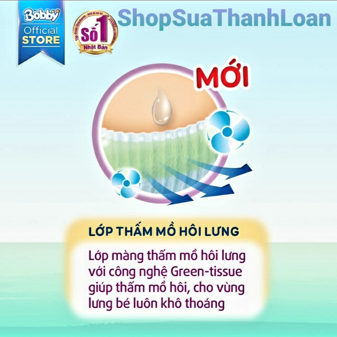 Tã Quần Bobby Siêu Thoáng Size M - 42 Miếng