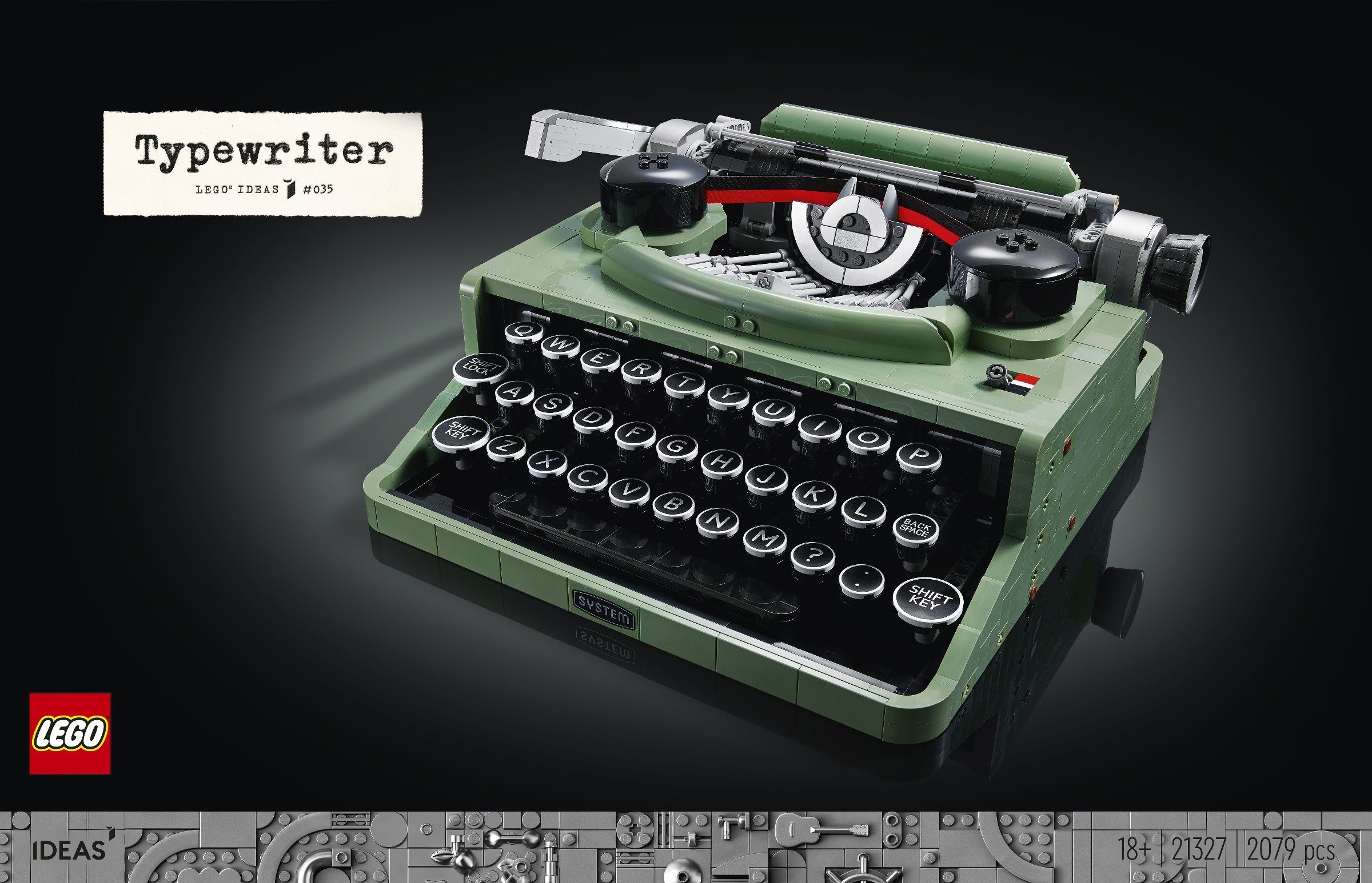 [Có sẵn] 21327 LEGO Ideas Typewriter - Bộ xếp hình MÁY ĐÁNH CHỮ