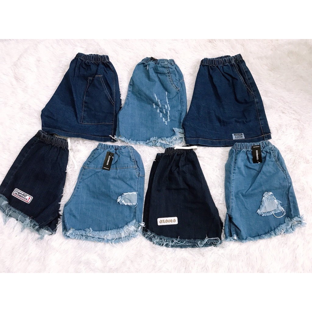 3 QUẦN SHORT JEAN NỮ 100K/3 CÁI