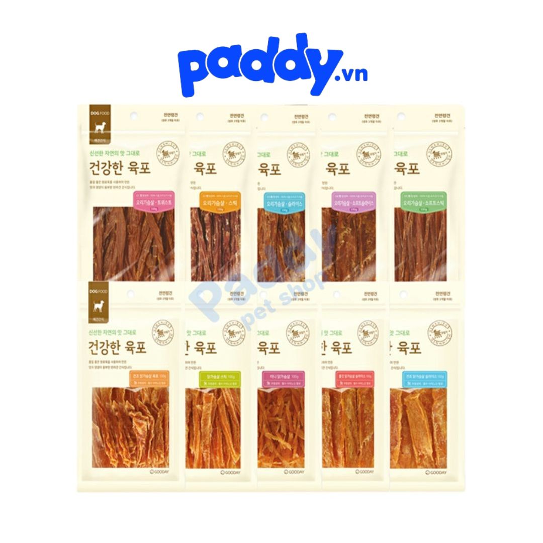 Bánh Thưởng Cho Chó Thịt Sấy Gooday