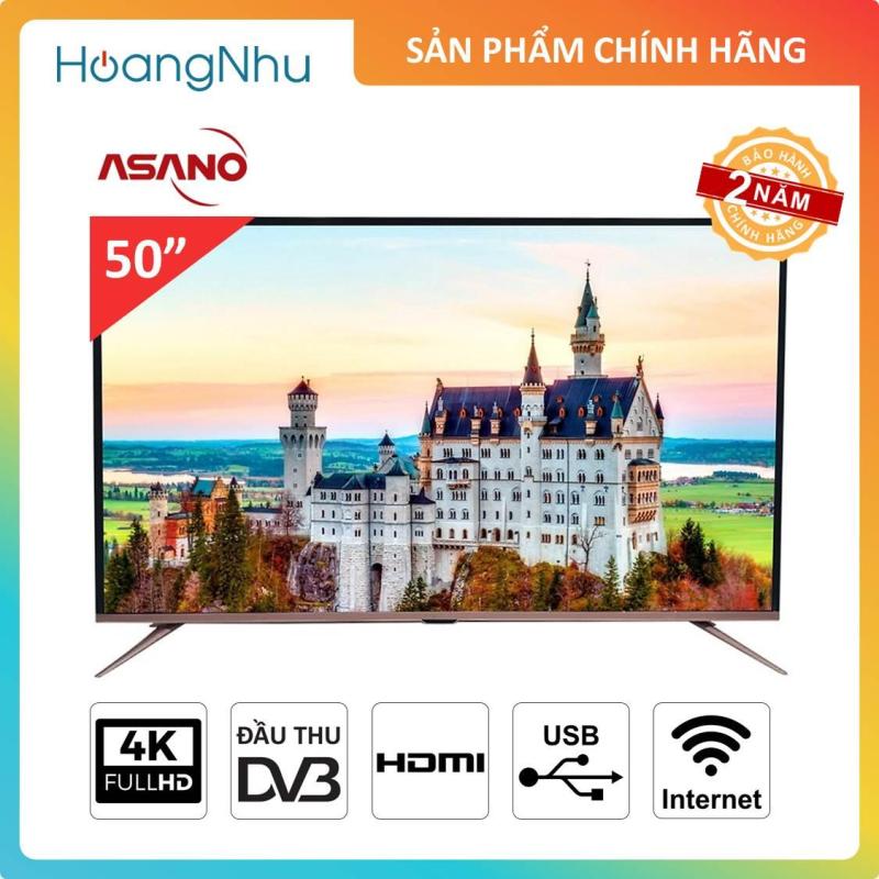 Bảng giá Smart TV UHD 4K Asano 50 inch 50EK3 (Tivi thông minh, UHD 4K, Wifi, Truyền hình kỹ thuật số) - Bảo hành 2 năm