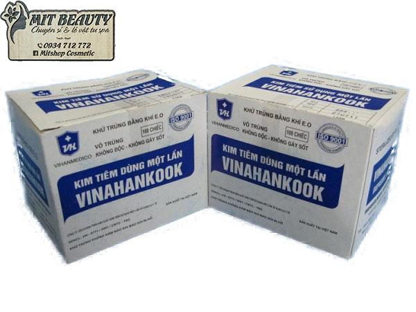(Đủ size 1cc-3cc-5cc-10cc-20cc) Bơm Tiêm Vinahankook | Đầu Kim Vinahankook