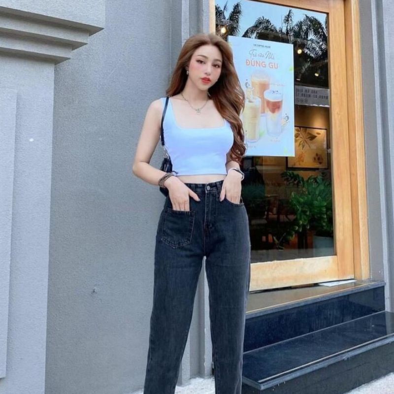 ÁO SÁT NÁCH BA LỖ A4 CROPTOP  A4-SNN