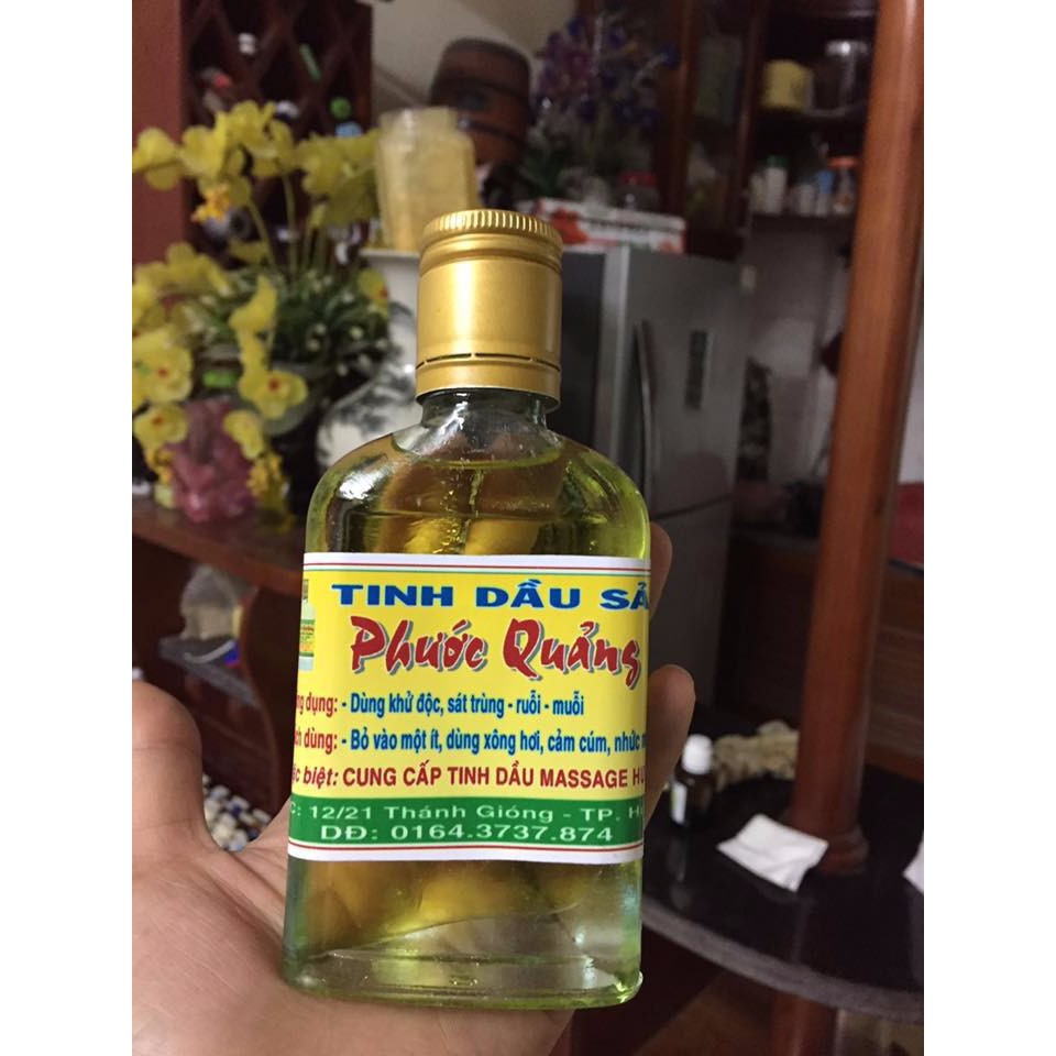 TINH DẦU SẢ PHƯỚC QUẢNG LỌ 100ML