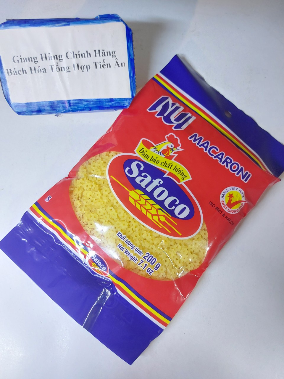 Nui sao Safoco Macaroni 200g