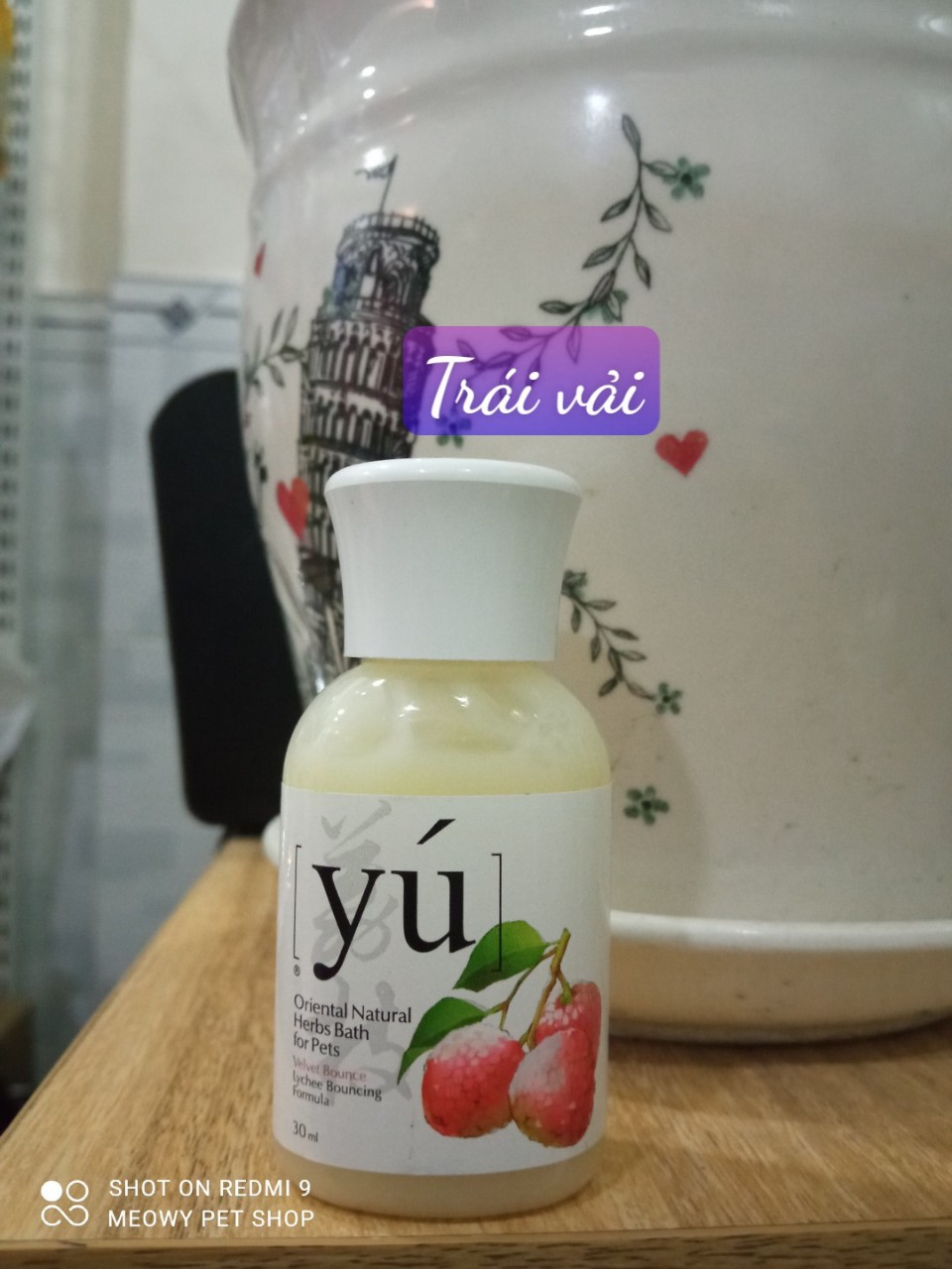 Sữa tắm Yu chó mèo 30ML