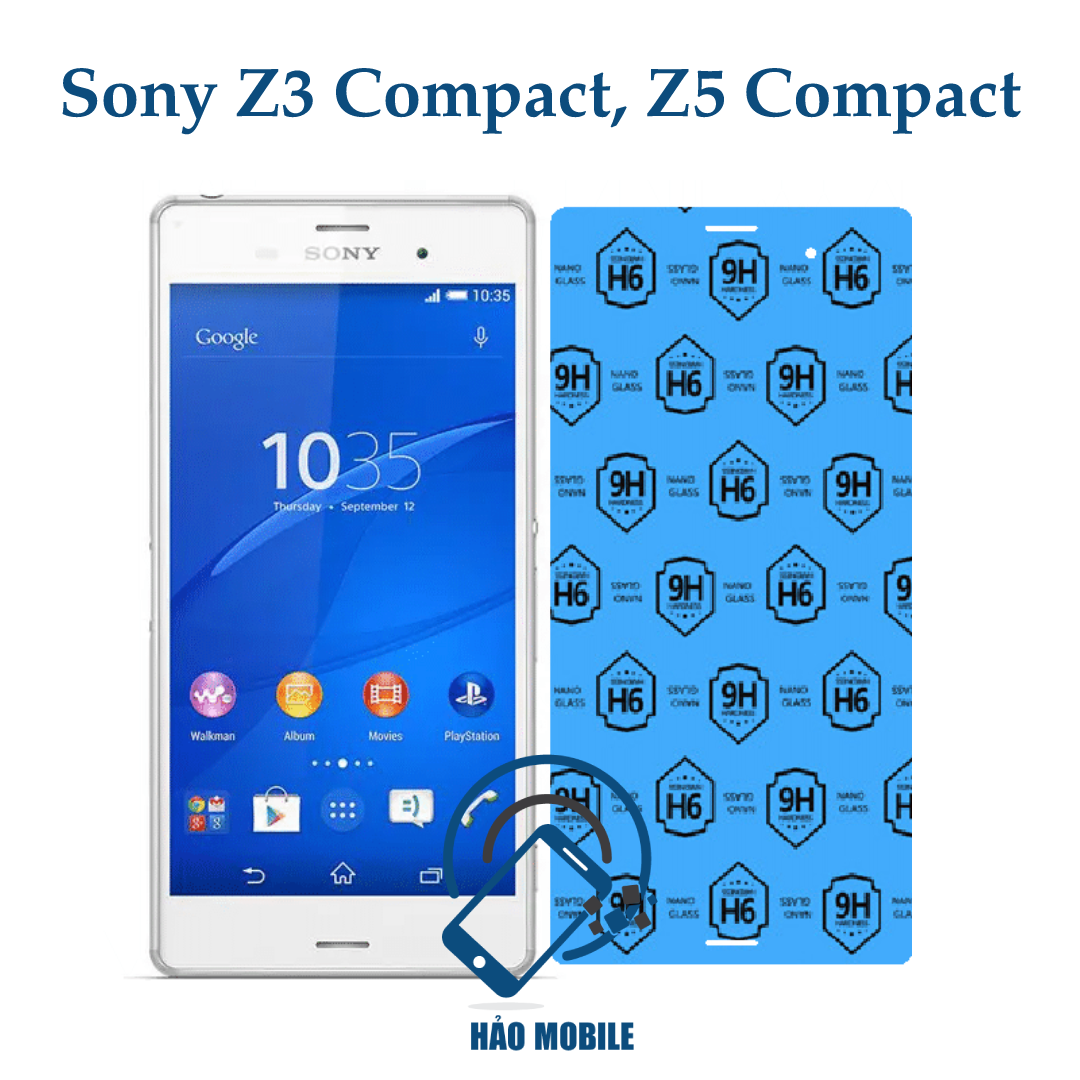 Dán cường lực dẻo nano Sony Z3 Compact, Z5 Compact