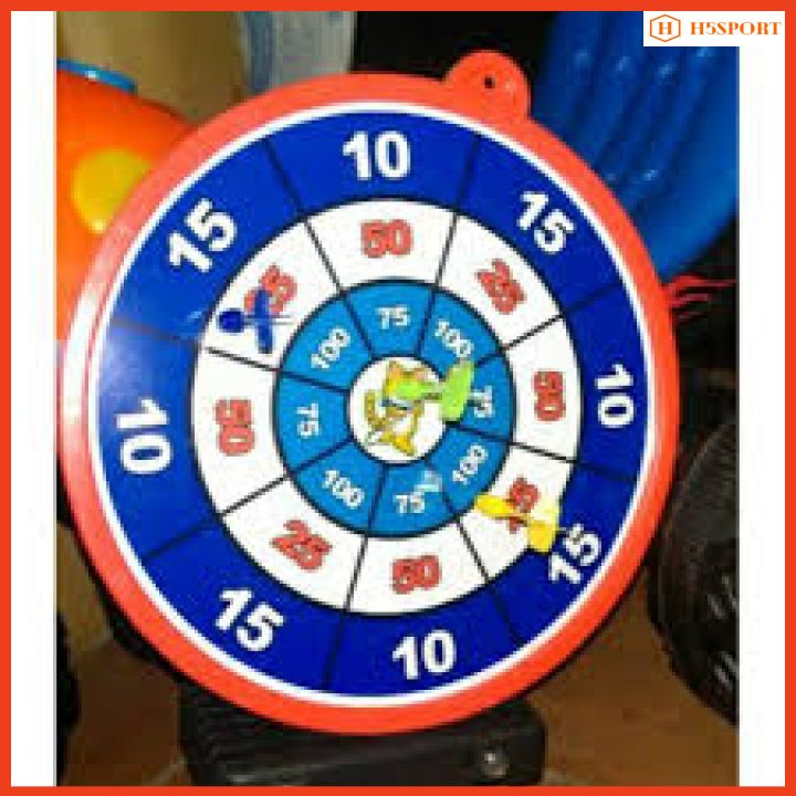 Bảng phi tiêu nam châm 2 mặt, đồ chơi an toàn cho bé (tặng kèm móc 3D dán tường )
