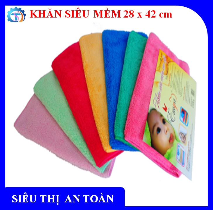 Khăn vải siêu mềm EMYA  - KT 28 × 42cm