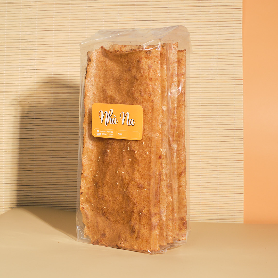 Combo 4 Túi Bánh Tráng Nướng Mắm Ruốc Đà Lạt