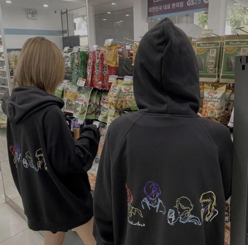 Áo Hoodie Nỉ Nam Nữ In SADBOIZ Kèm Họa Họa Tiết Phong Cách Hàn Quốc Form Rộng Unisex