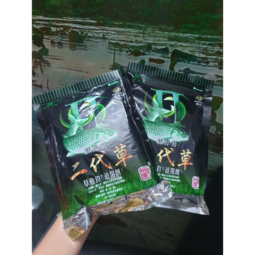 Mồi Câu Cá Trắm Xanh NS Đài Loan 250G