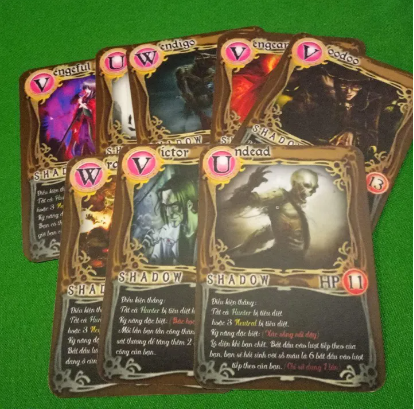 [HCM]SHADOW HUNTER MỞ RỘNG- BỘ NHÂN VẬT MỚI