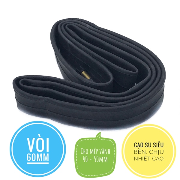 Set of 2 inner tube bicycle stainless steel DRC 600 (24x1 ^ 3/8)