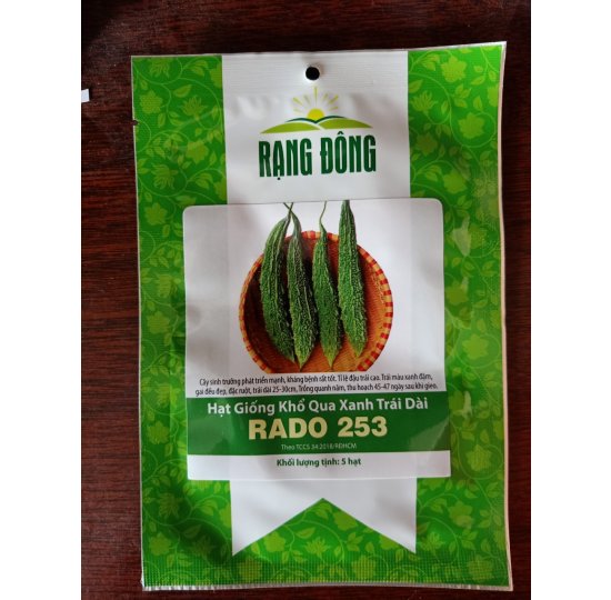 Hạt Giống Khổ Qua Rừng Trái Dài 5 Hạt