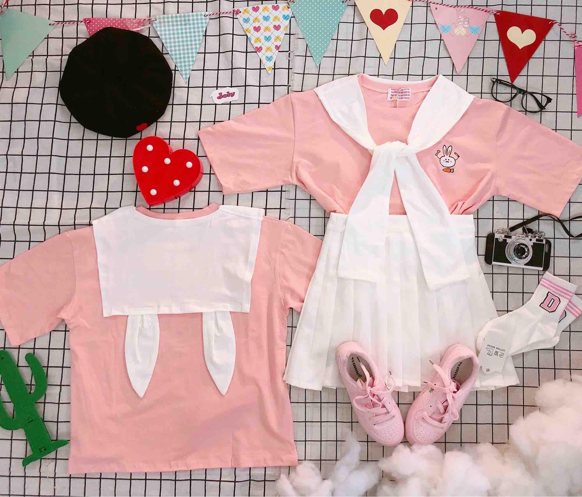 [HCM]SET ULZZANG THỎ NHỎ