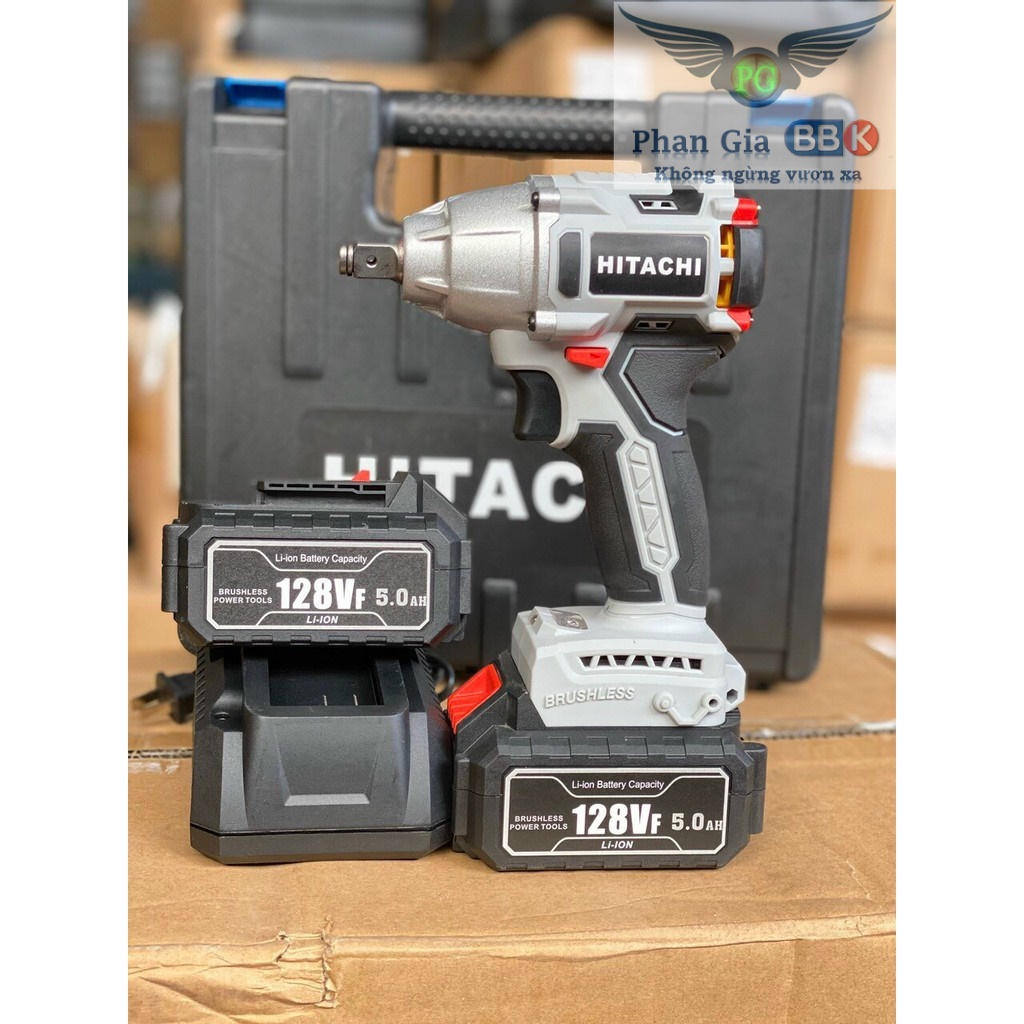 Máy siết bulong hitachi 128v- bảo hành 1 năm