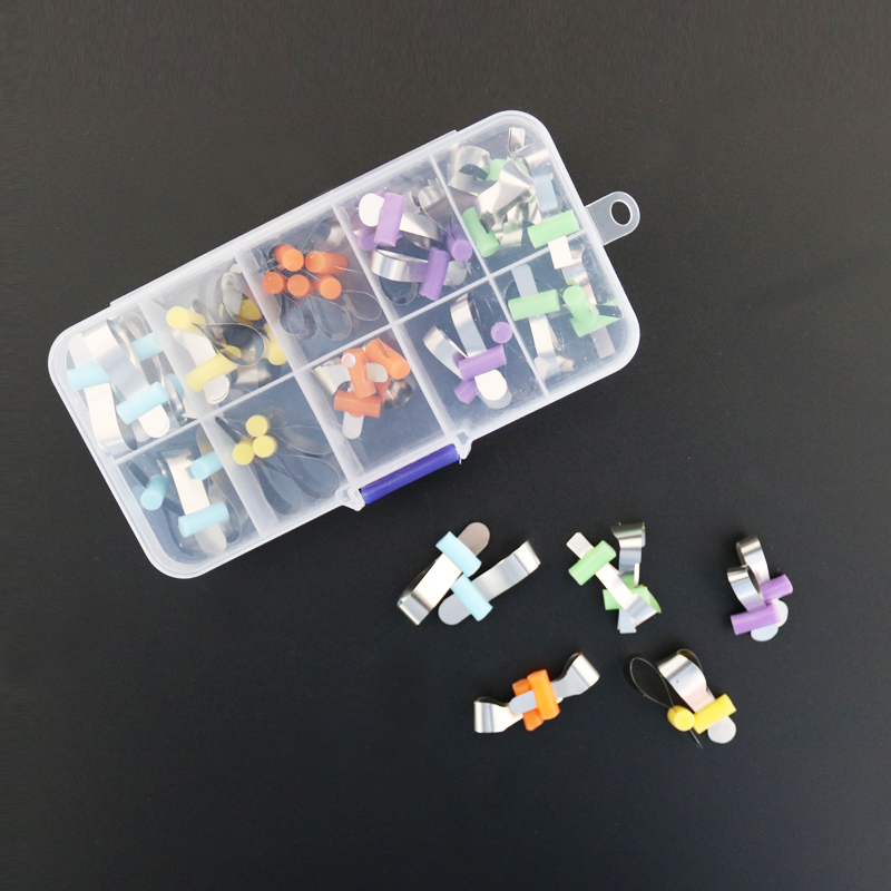 50 Pcs/Box Matrix Bands Retainerless Automatrix with Locking Latch Matrix Matrices