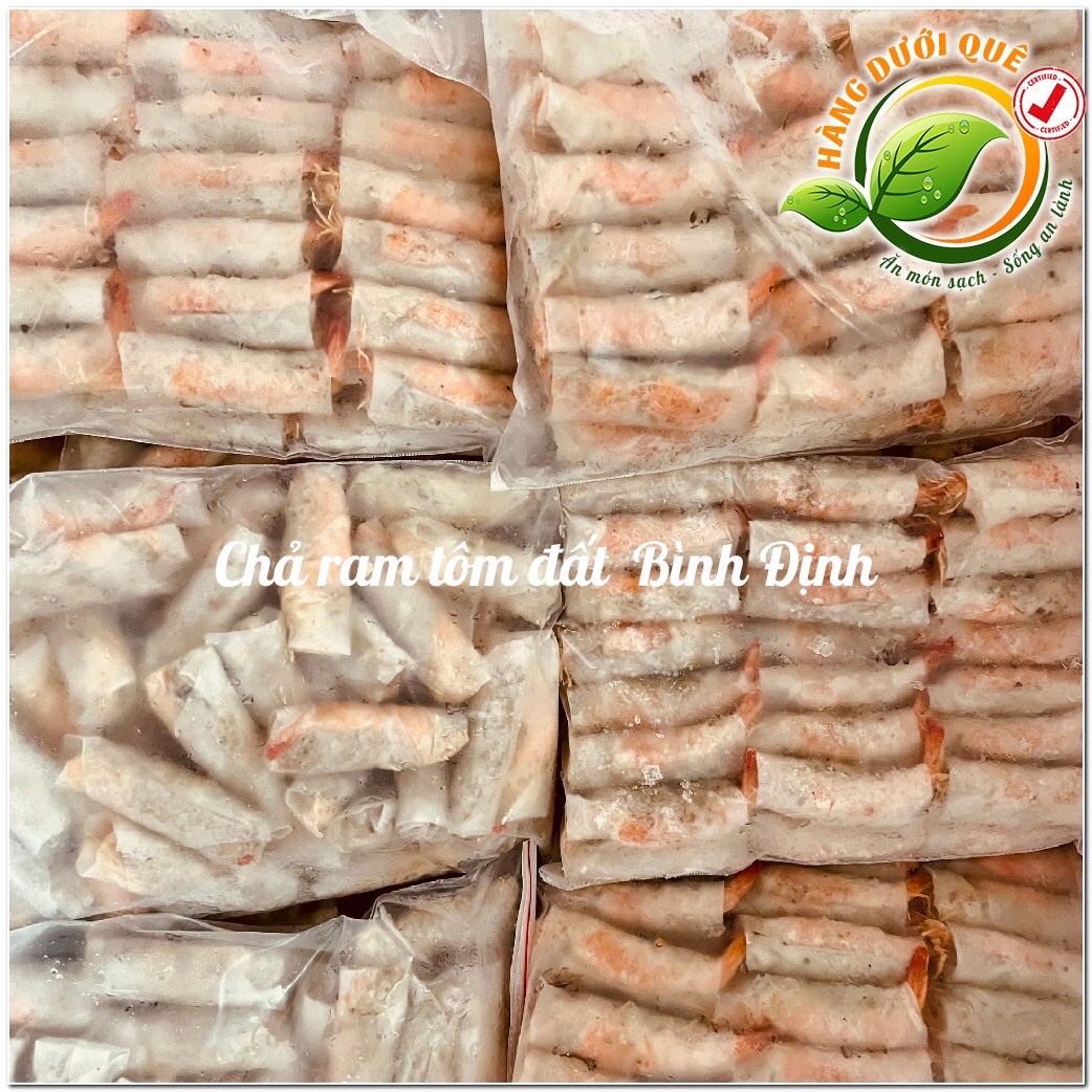 [CHÍNH GỐC] Chả ram tôm đất Bình Định đặc biệt 500g