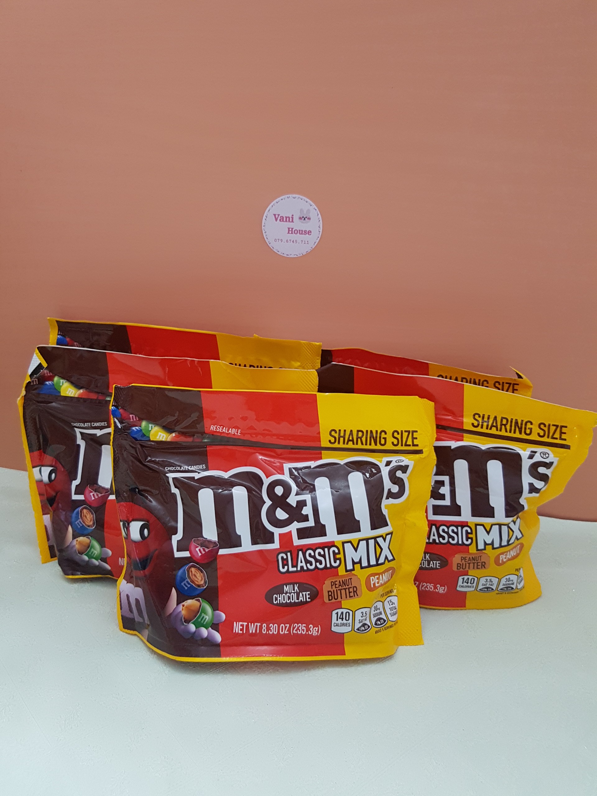 Socola M&M's Sharing Size (7 Loại) - HÀNG MỸ