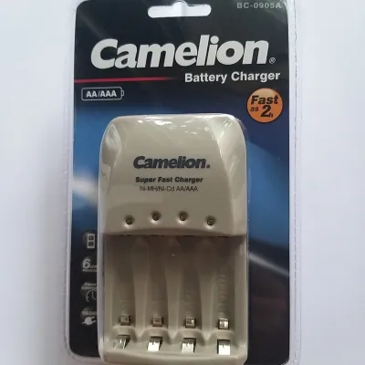 Bộ sạc pin AA/AAA Camelion thông minh/ nhanh tự ngắt