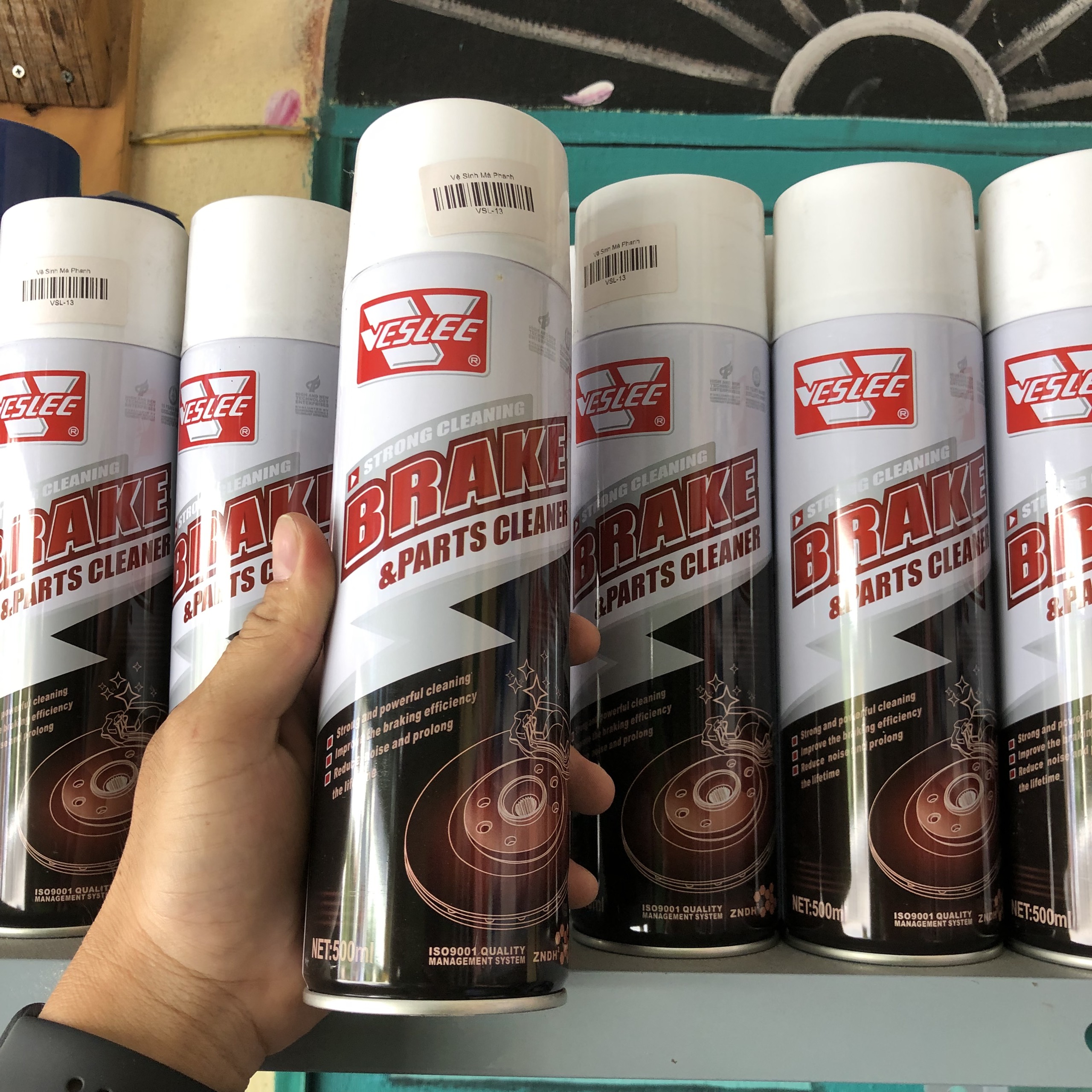 DUNG DỊCH XỊT VỆ SINH BỐ THẮNG/ BỘ PHANH XE