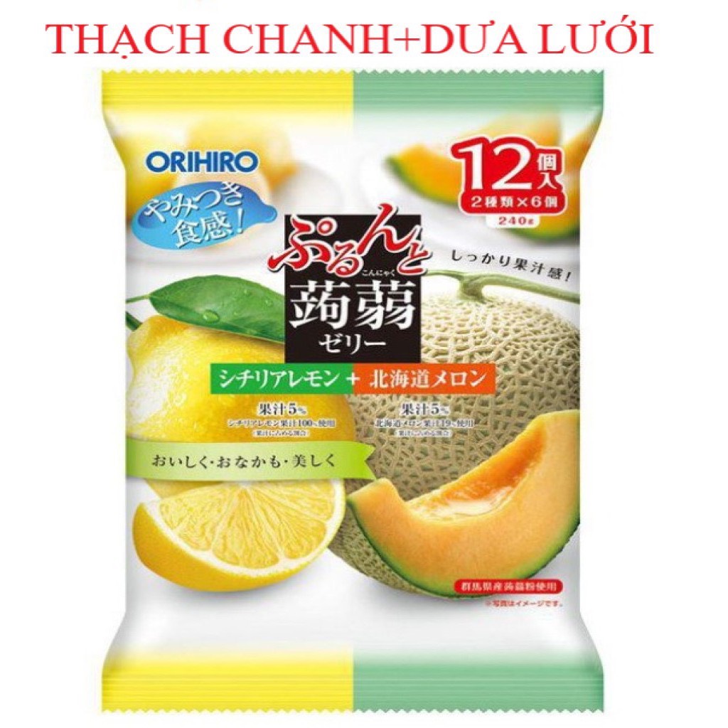 Thạch Trái Cây Ăn Liền Orihiro - NHẬT BẢN