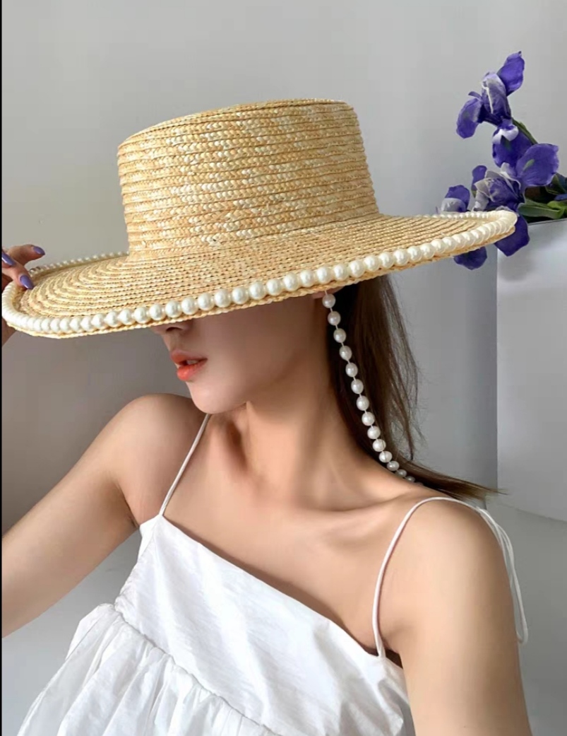 Nón Cói Đan GAUCHO Mix Viền Và Quai Ngọc
