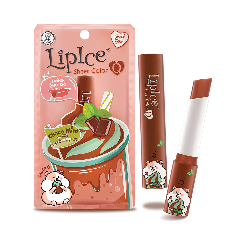 Son dưỡng Lipice Sheer Color Q Choco Mint 2.4g