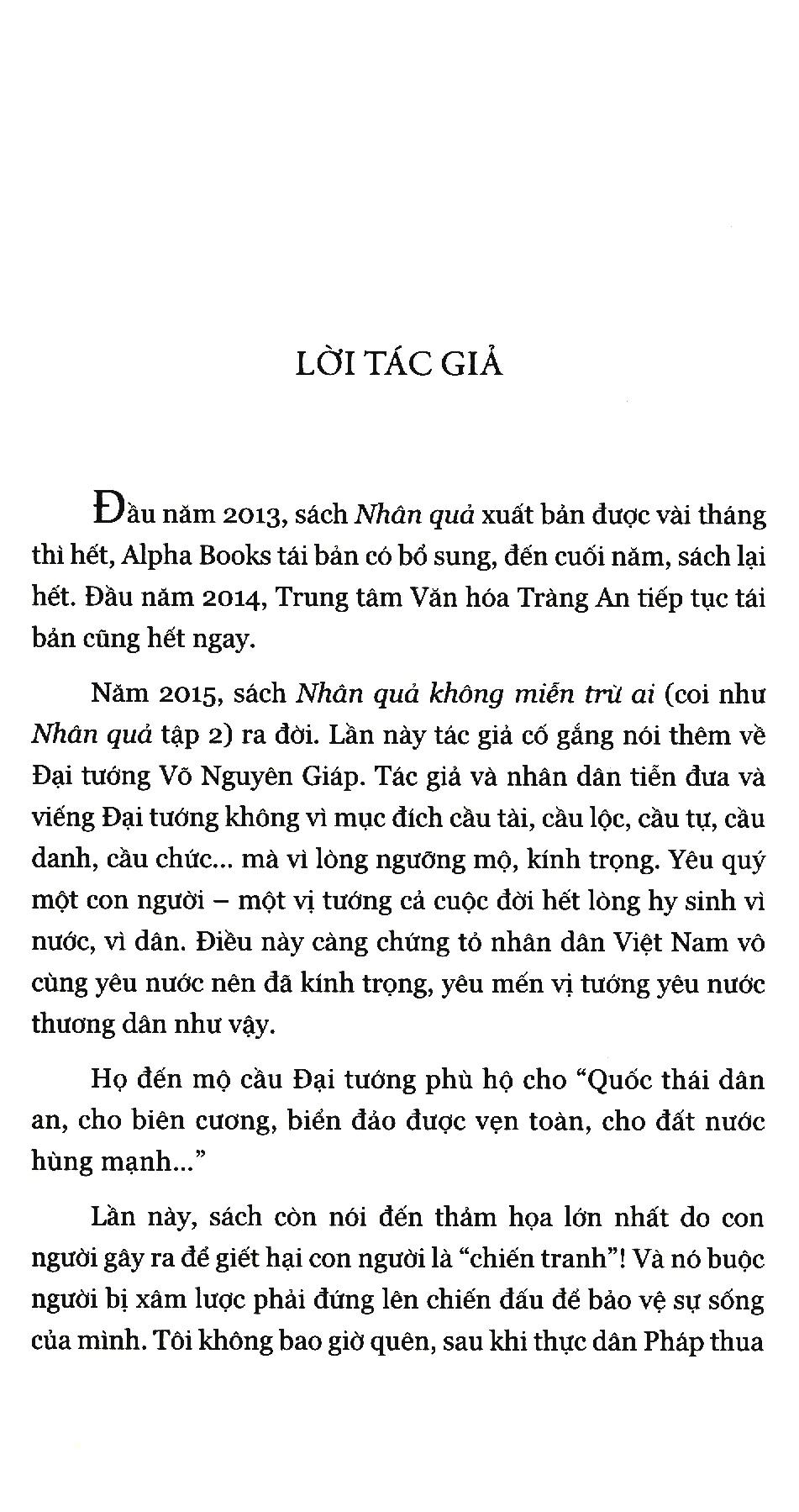 Sách - Nhân quả không miễn trừ ai (Tái bản 2019)