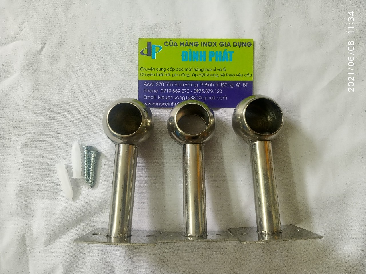 [HCM]BỘ 3 PASS DÀI 9CM PHI 25 TREO RÈM