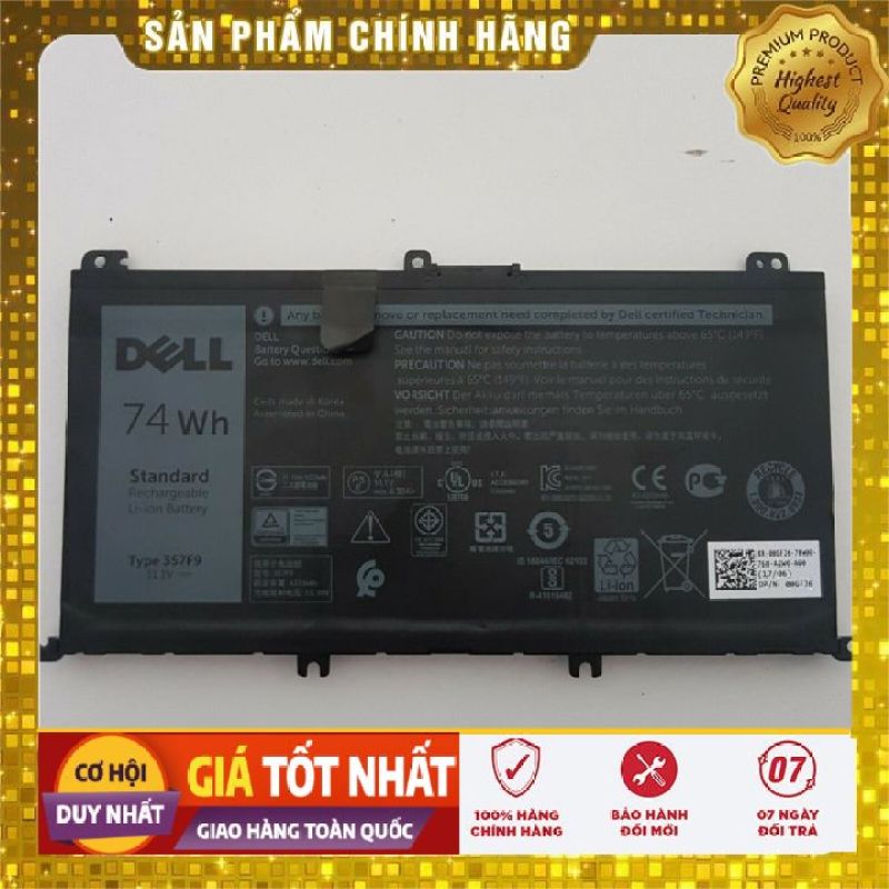 Bảng giá Pin(battery) Original Dell Inspiron 15 7000 7559 7567 7557  7566 357f9 Phong Vũ