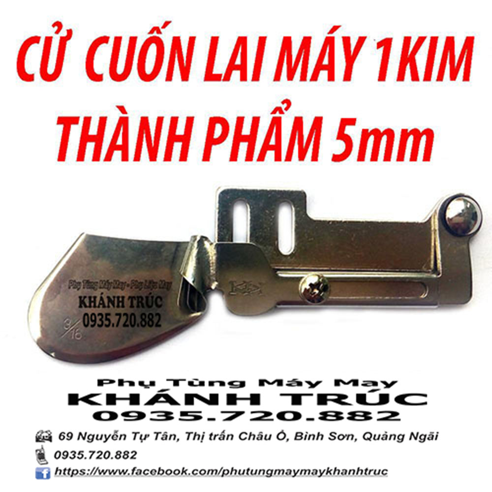 Cử lai 5mm máy may 1kim công nghiệp