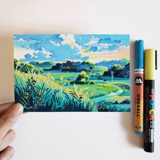 Bút marker đa dụng Uniball Posca PC-1M - Ngòi 0.7mm