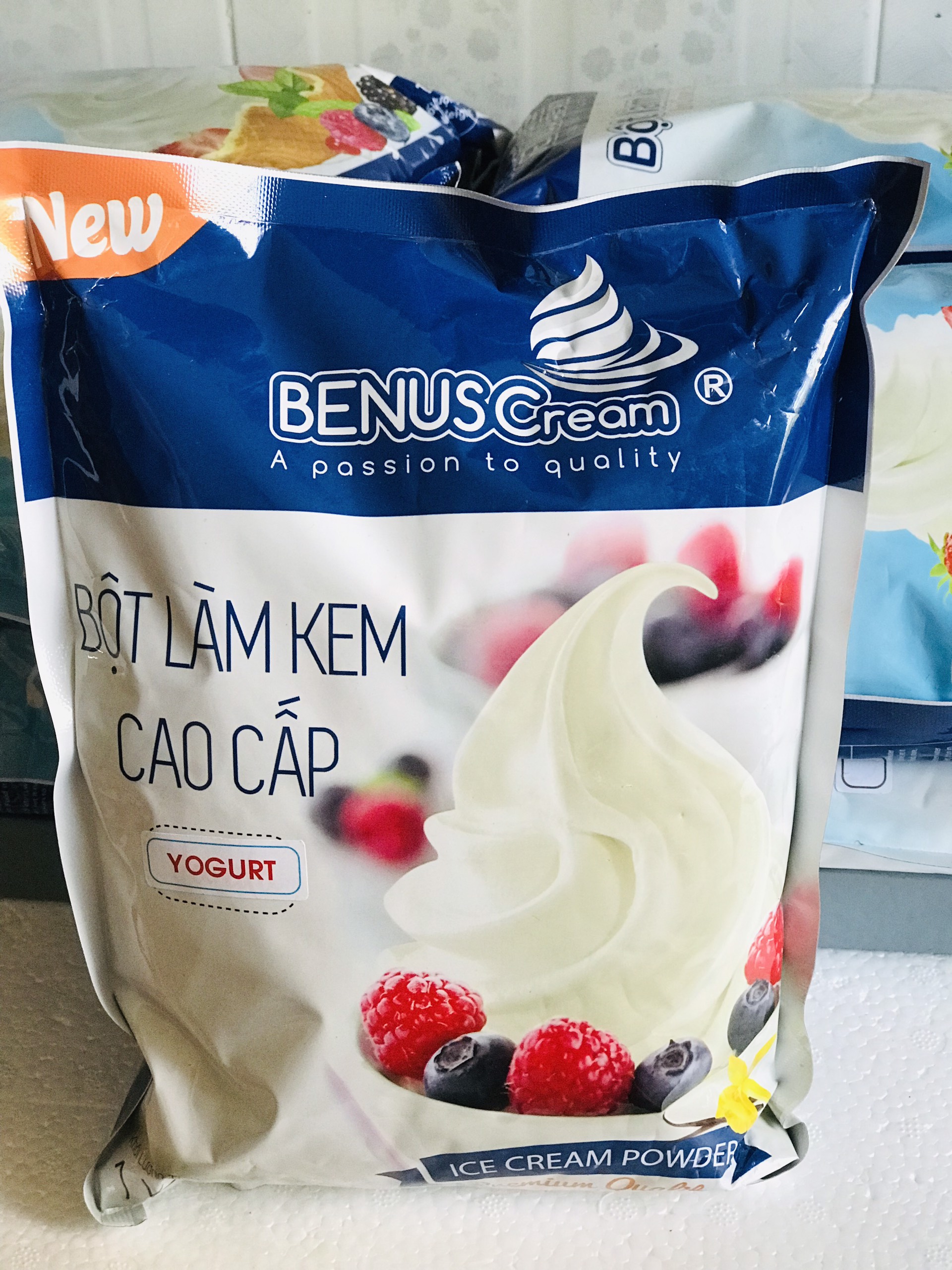 Bột Làm Kem Tươi Cao Cấp Hương Yogurt