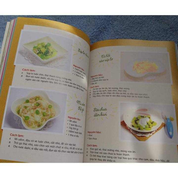 Sách Ăn dặm không Nước mẮt ( kèm thực đơn ăn dặm )
