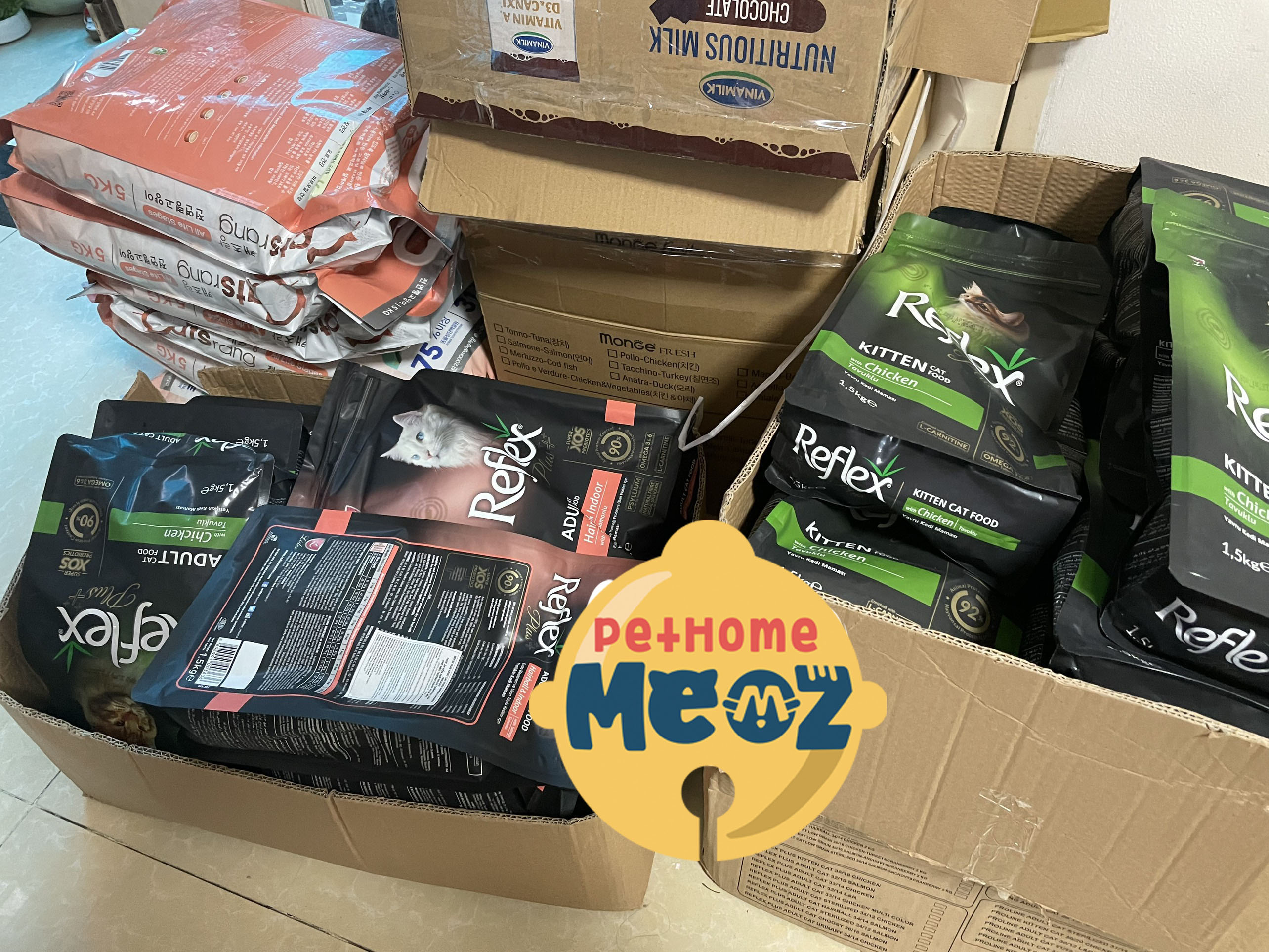 Thức ăn mèo con mèo Reflex PLUS vị Thịt Gà Túi 1,5kg