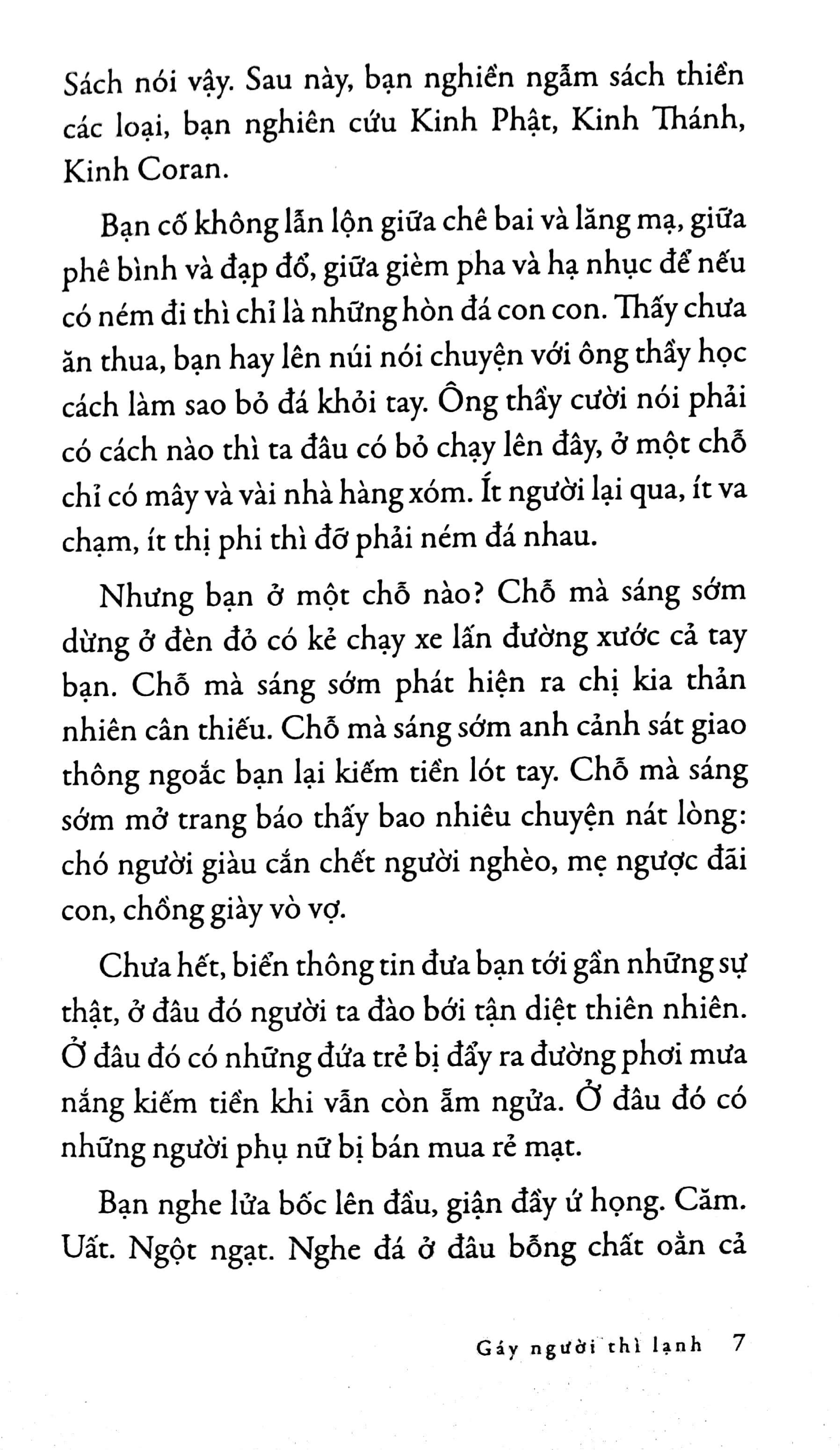 Fahasa - Gáy Người Thì Lạnh (Tái Bản 2017)