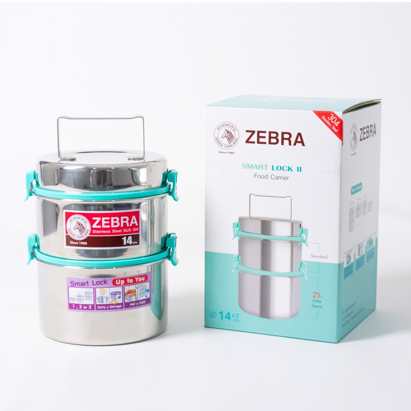 Camen inox 14*2 Mint Smart Lock - 150257 Zebra Thái Lan