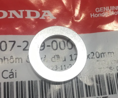 Long đền - đệm nhôm ốc nhớt Honda ( giá 1 cái )