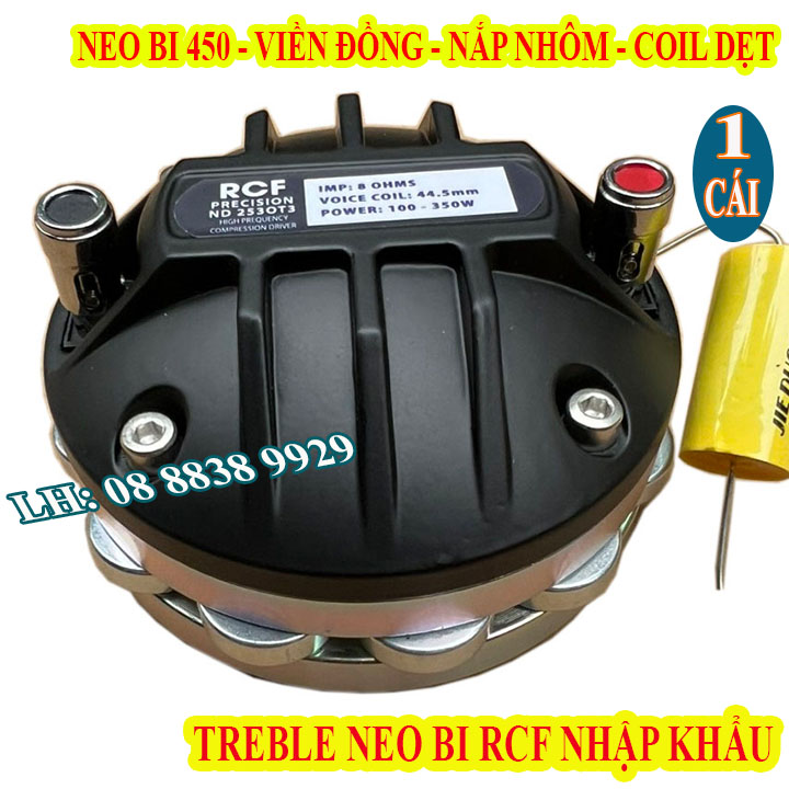 Củ loa treble 450 rcf neo bi china cao cấp nhập khẩu - giá 1 loa