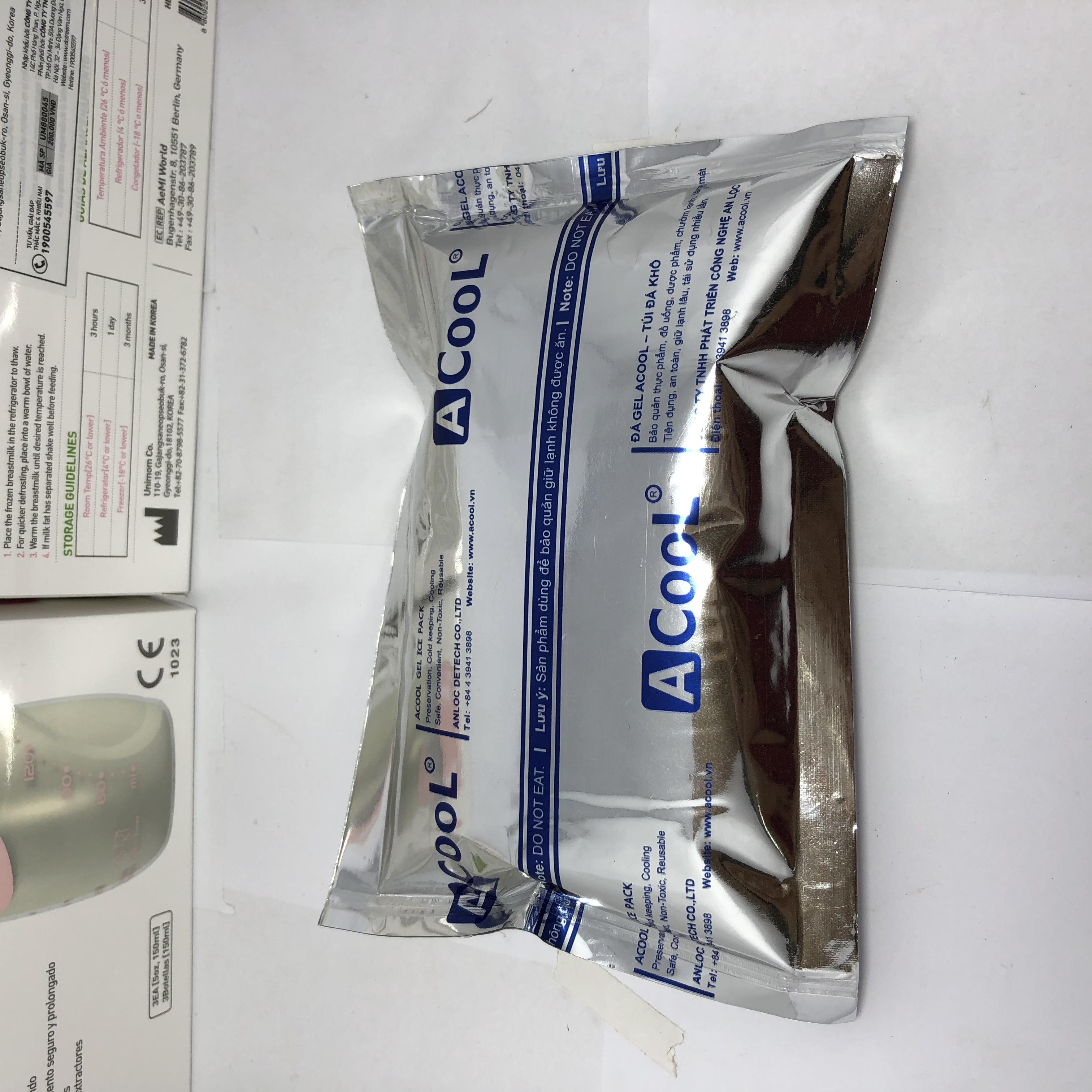 Đá khô giữ nhiệt dạng gel Acool 350g
