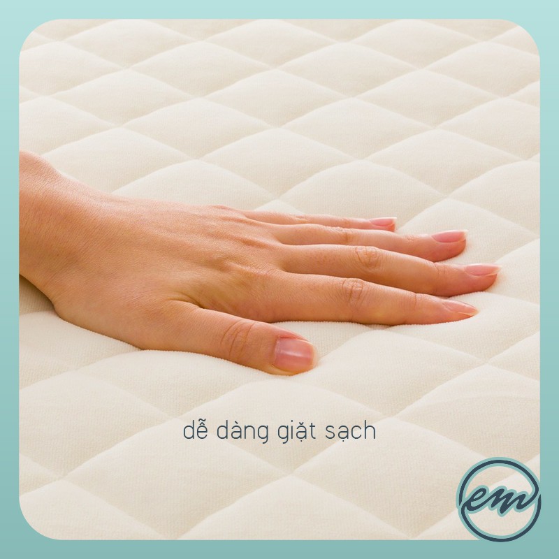Drap bảo vệ nệm topper - Hàng xuất Nhật