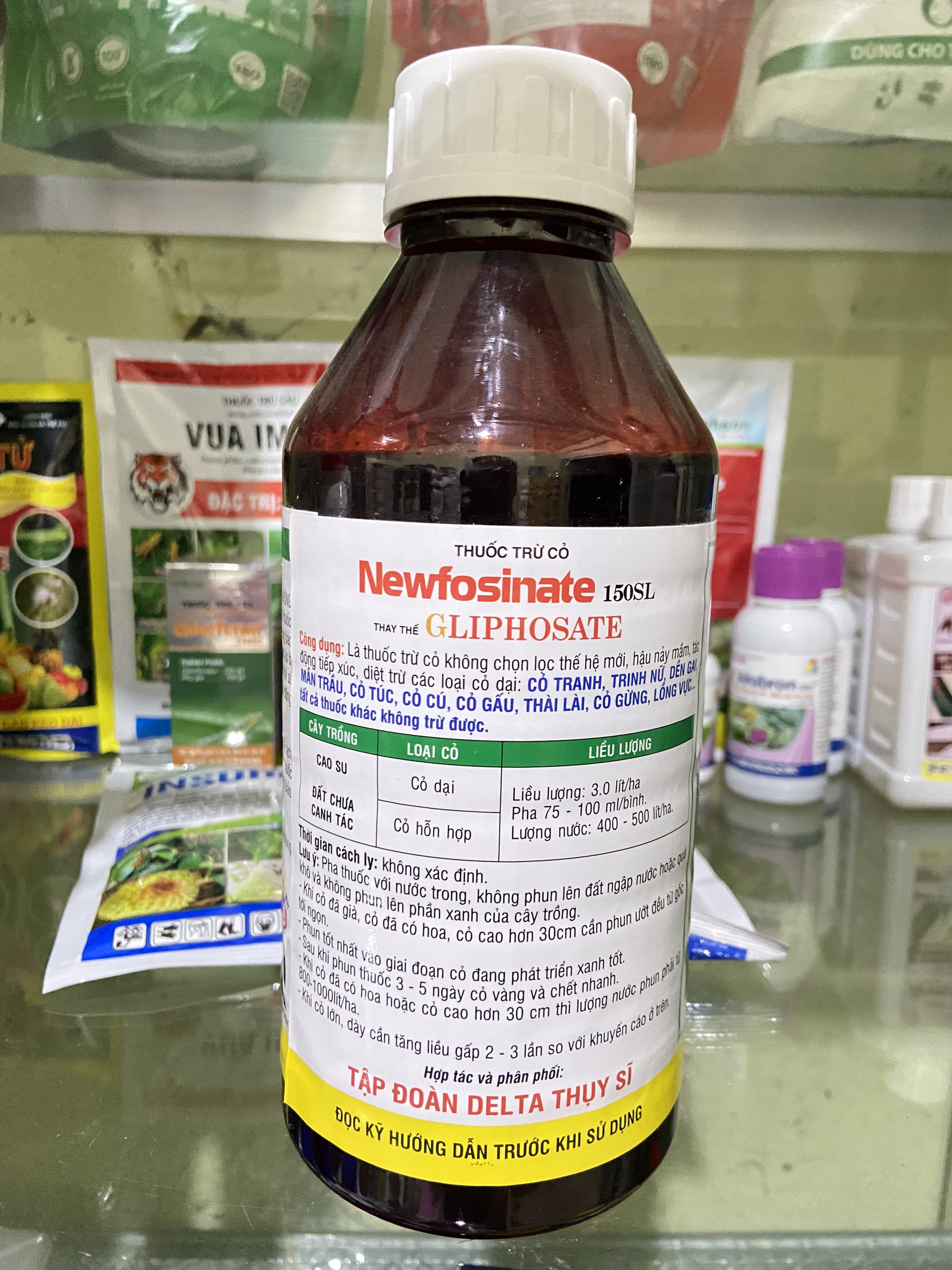 Newfosinate – THUỐC TRỪ CỎ 150SL.