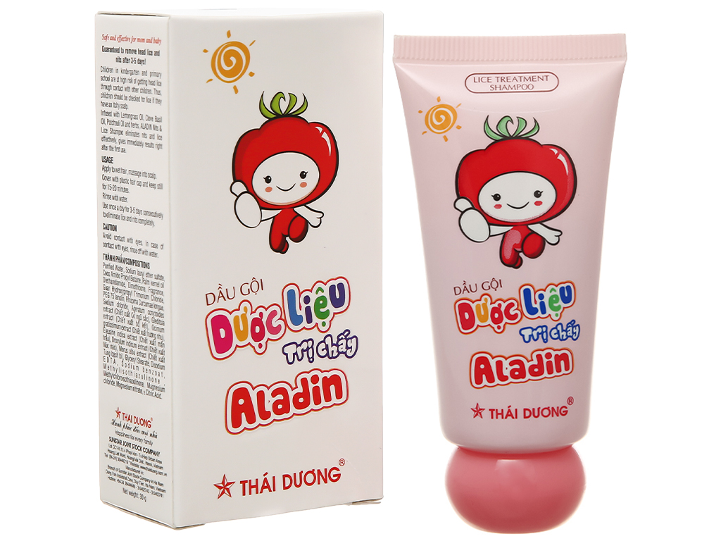 [HCM] Dầu gội hết chí (chấy) Aladin  Thái Dương