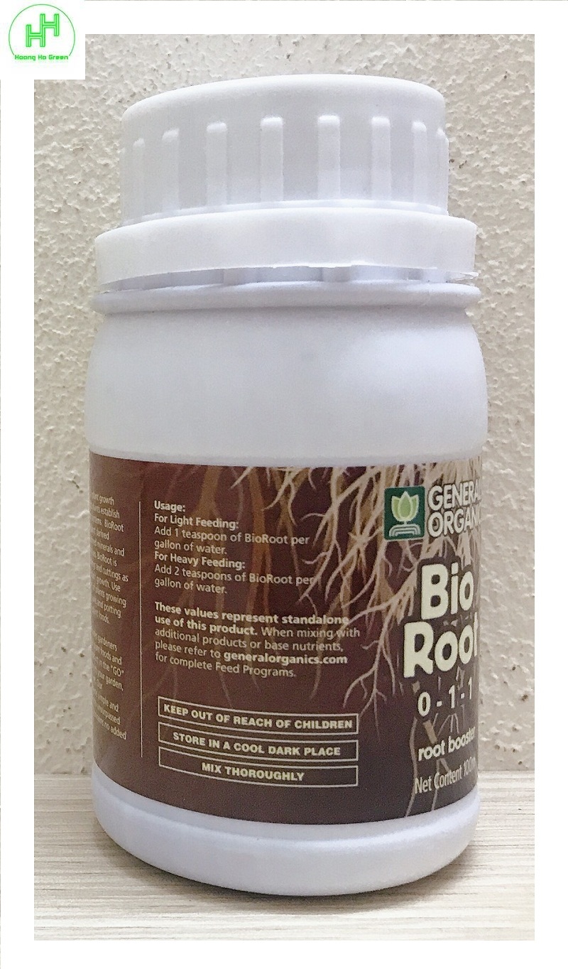 General Organics Bio Root 0-1-1 Root Booster, Thể Tích: 100ml